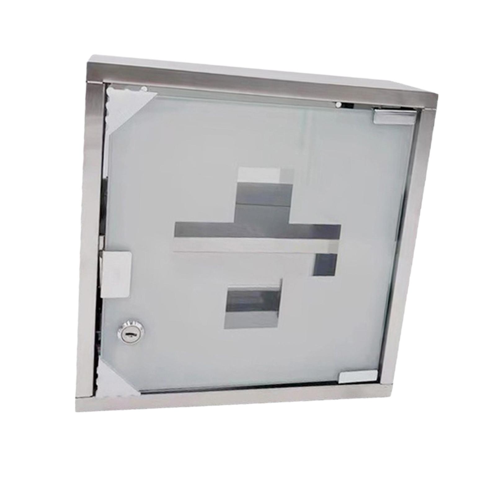 First Aid Medical Box Wall Mou - огляд і ціна Medicine Cabinet Lock