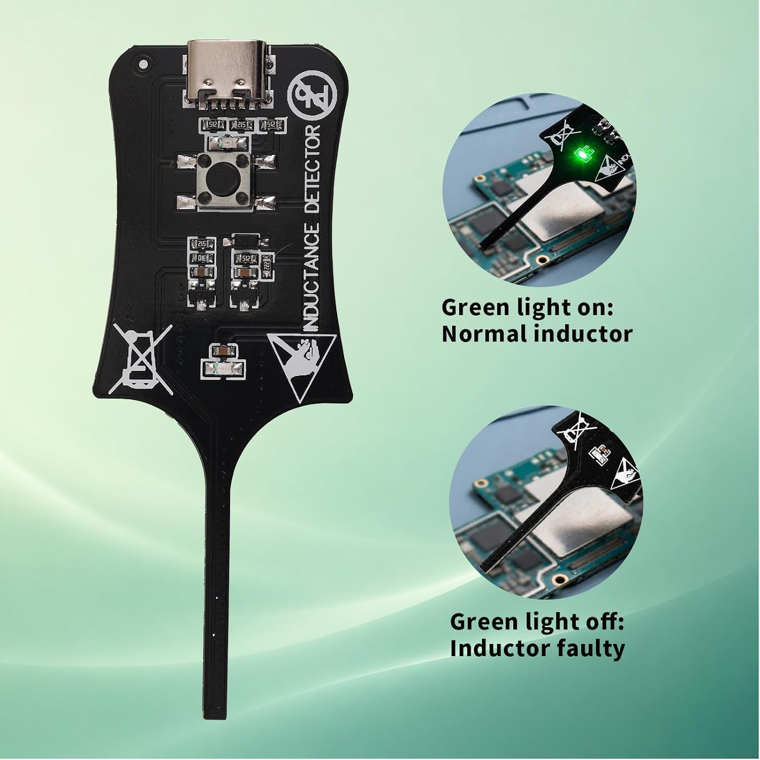 DC 5V Inductance Tester Mother - огляд і ціна Co Detector Plug