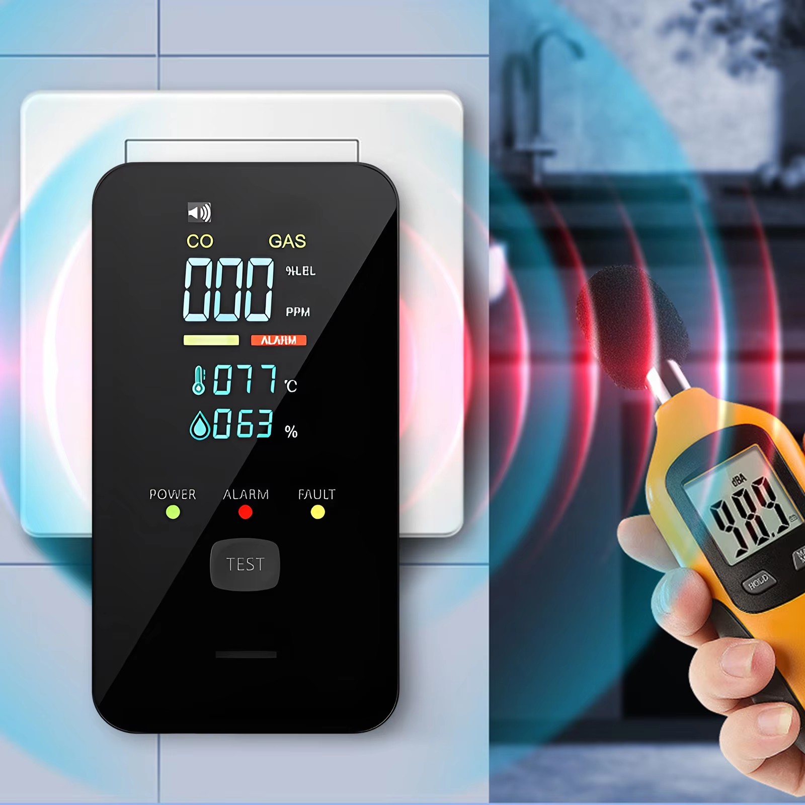 Natural Gas & Carbonn Monoxide - огляд і ціна Co Detector Plug