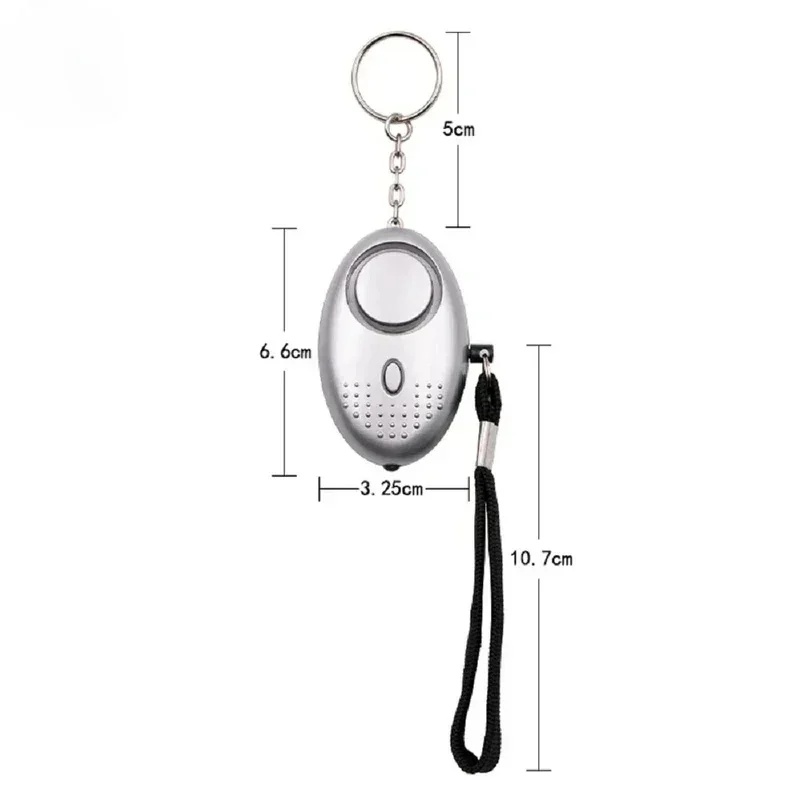 1/2Pcs Self Defense Alarm Anti - огляд і ціна Personal Alarm Keychain