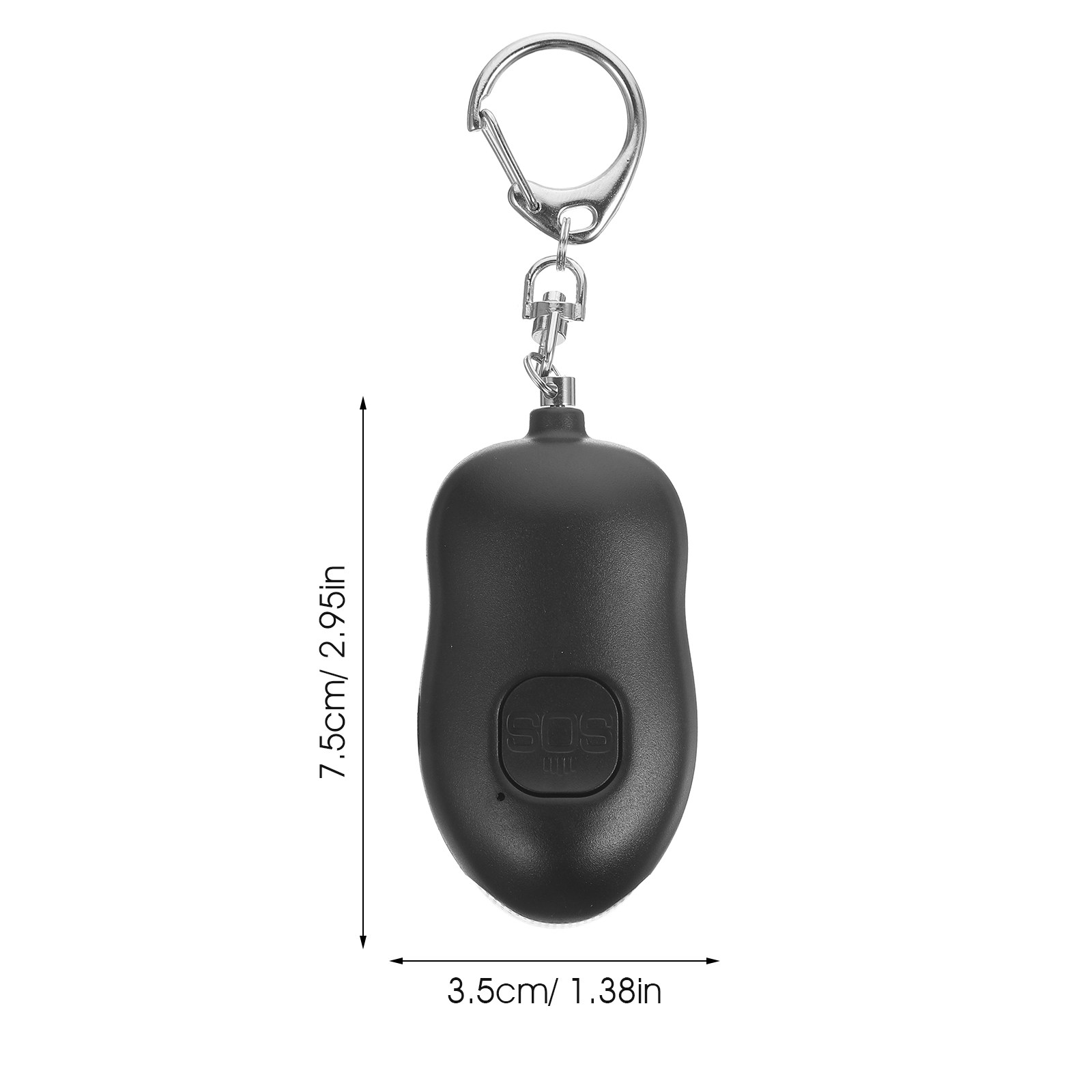 1Pcs Personal Safety Alarm Eme - огляд і ціна Personal Alarm Keychain
