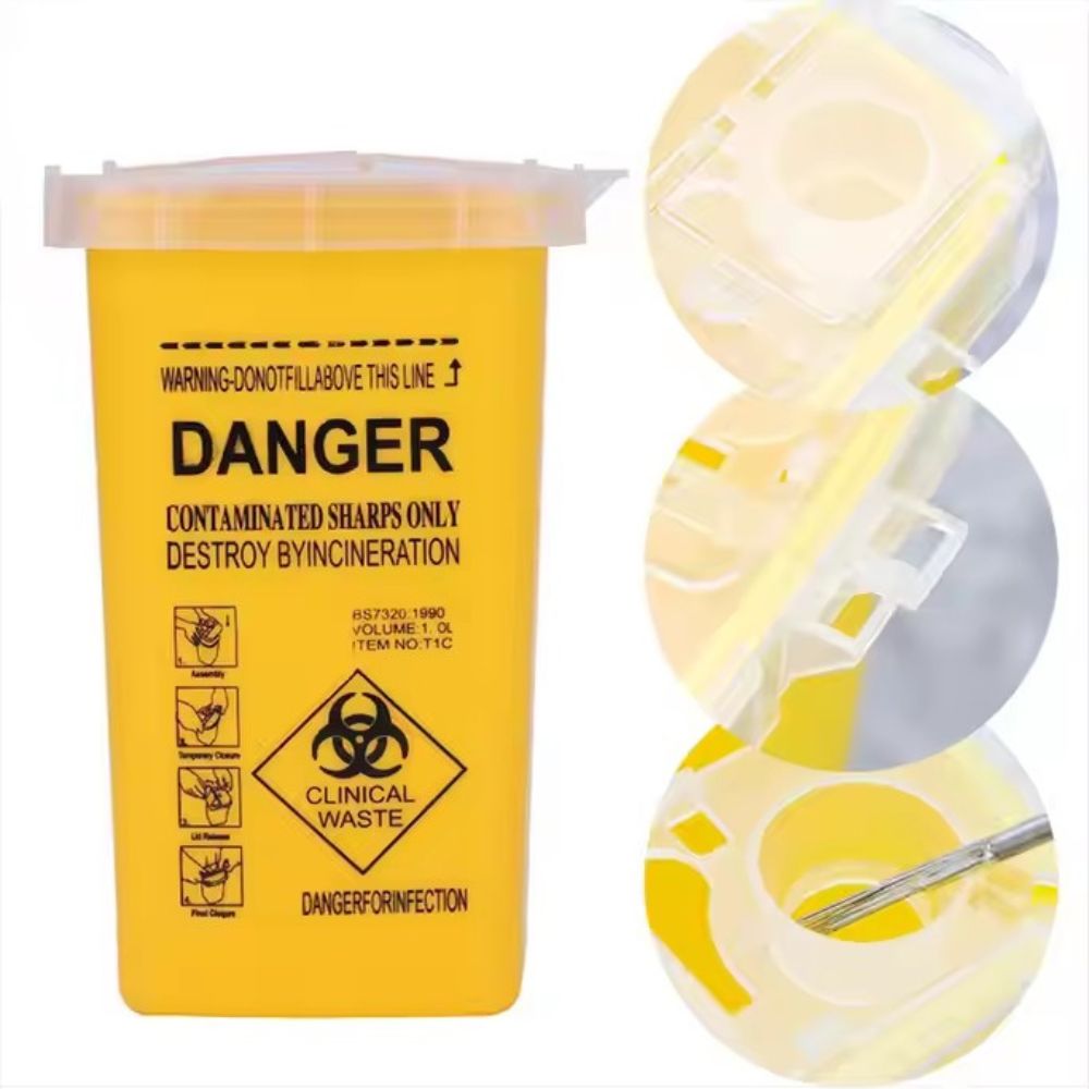 1L Sharps Container for Tattoo - огляд і ціна Medicine Cabinet Lock