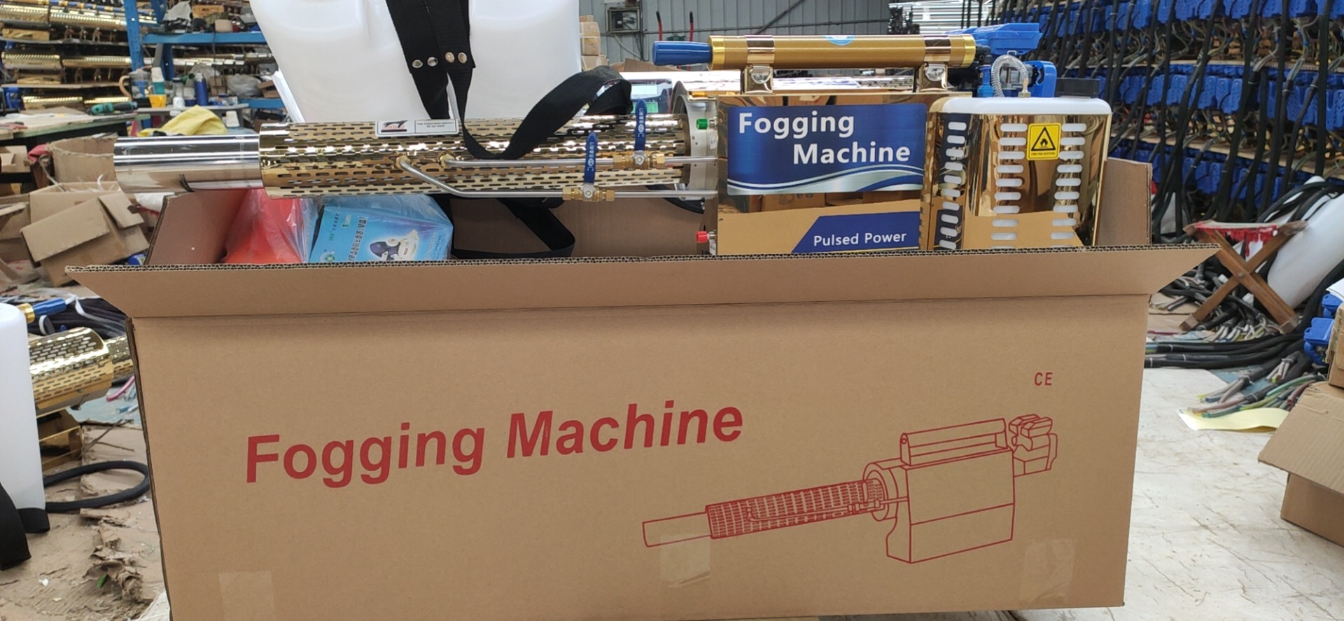 Fog Mist Machine for Disinfect - огляд і ціна Flood Barrier Bag